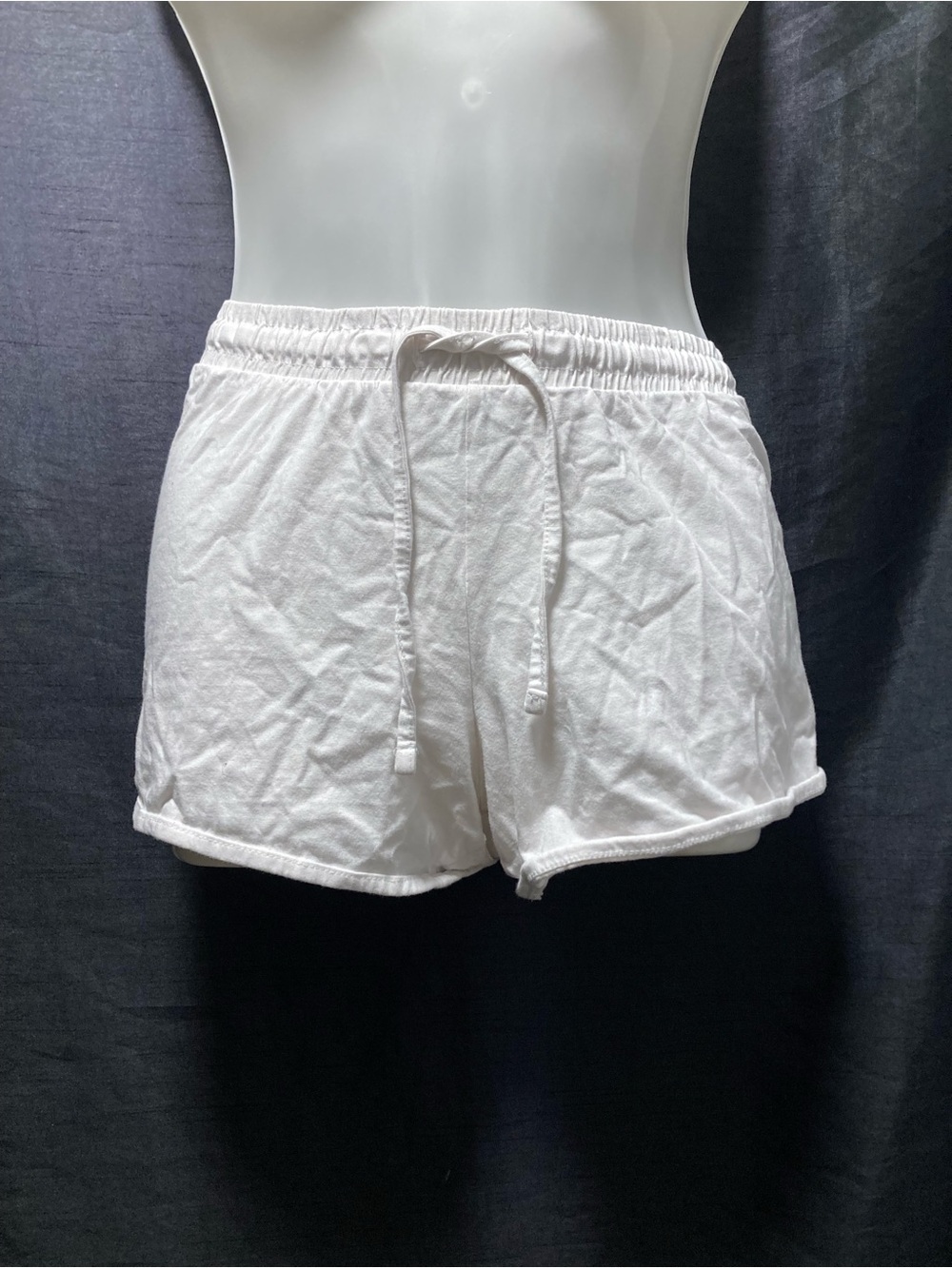 Streetwear Society White Lounge Dolphin Shorts Women’s Medium